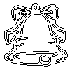 WP-644 Bell Ornament pattern