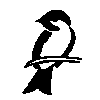 WP-695 Bird scroll saw pattern