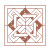 Celtic Knot Intarsia Pattern
