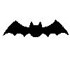 WP-662 Halloween Bat pattern