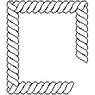 Rope Border leather crafting pattern