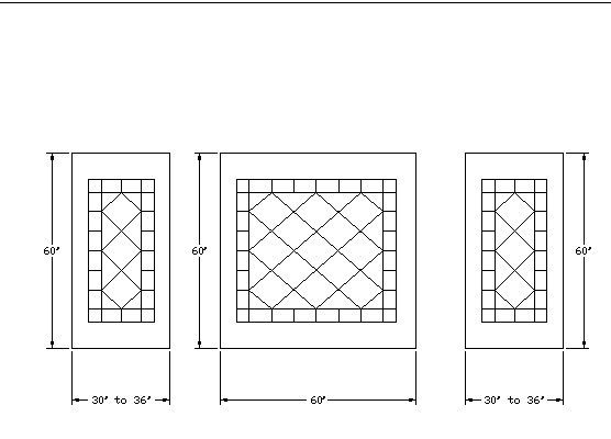 Shower Walls - Diamond Panel