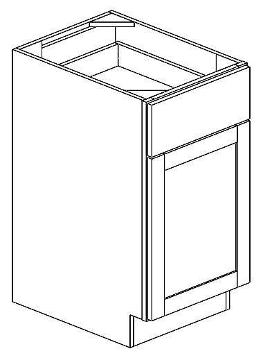 One Door Base Cabinet With Drawer